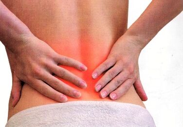 Lumbar pain in women